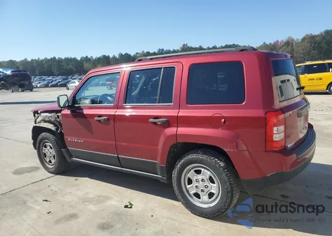 2014 Jeep Patriot Sport z USA, uszkodzony, nr VIN 1C4NJPBA0ED856805